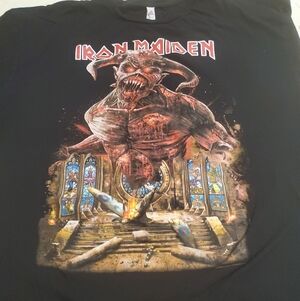 Iron Maiden Black Graphic T-Shirt